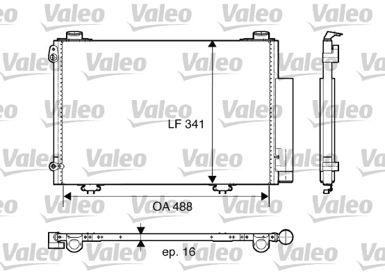 Condenser, air conditioning