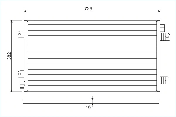 Condenser, air conditioning