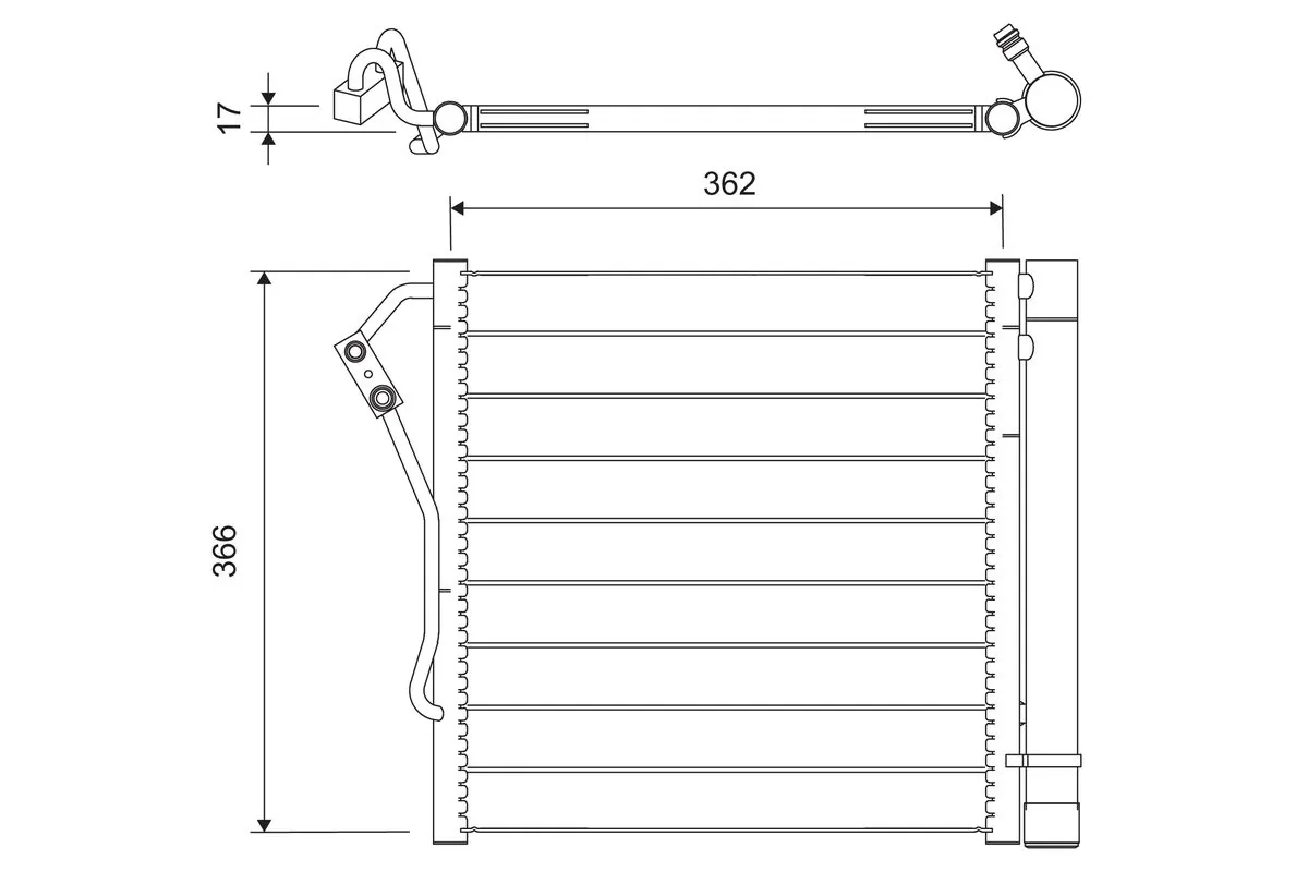 Condenser, air conditioning