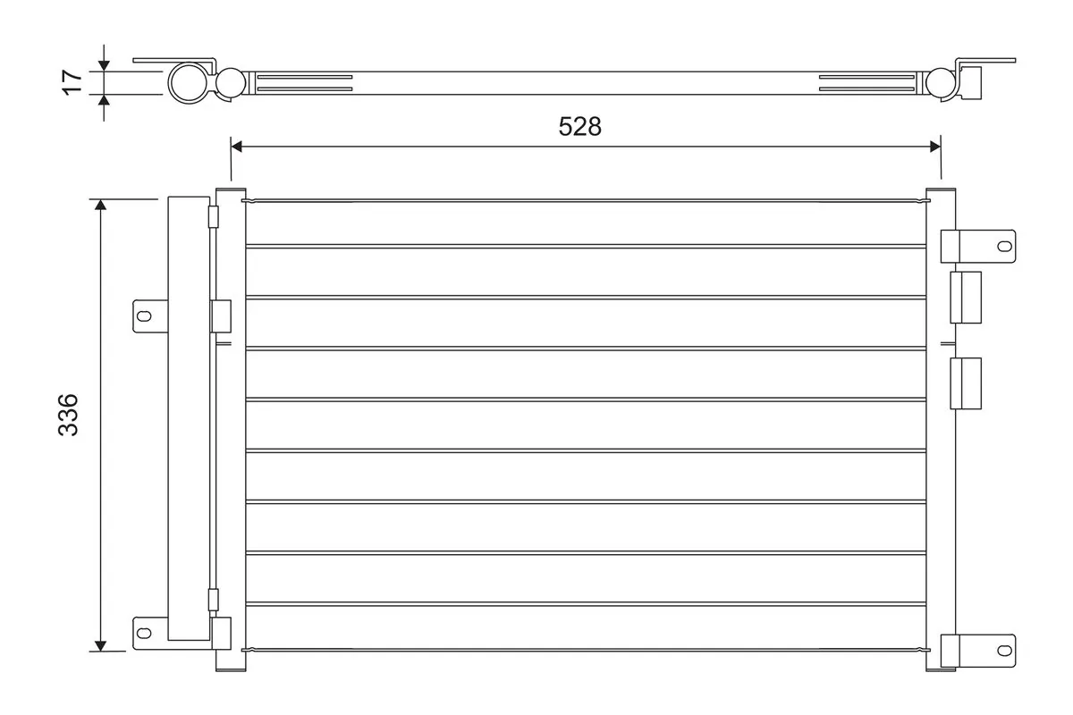 Condenser, air conditioning