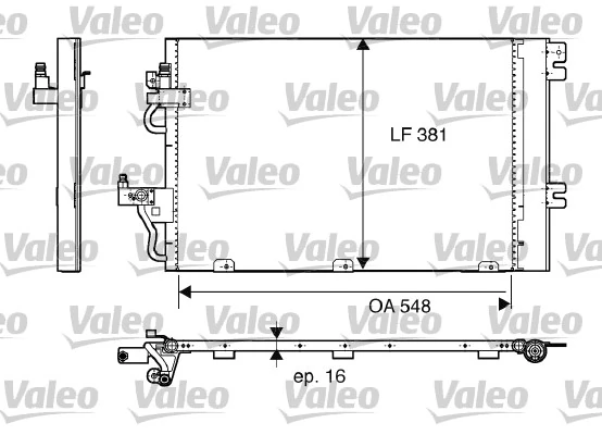Condenser, air conditioning