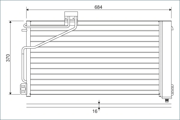 Condenser, air conditioning