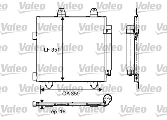 Condenser, air conditioning