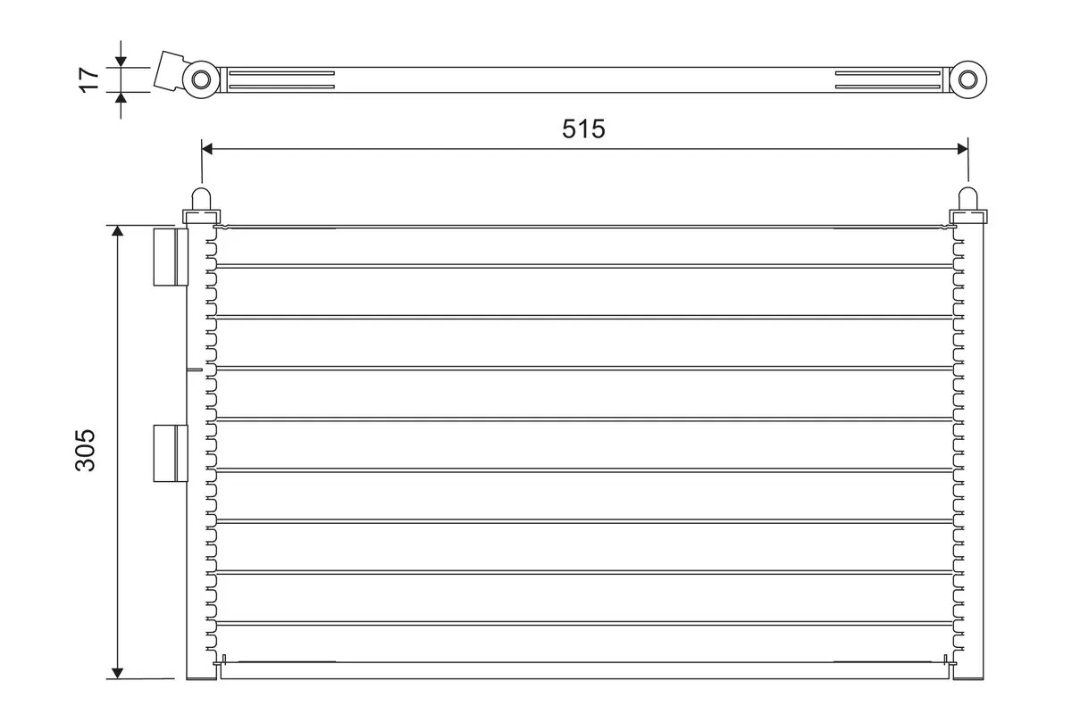 Condenser, air conditioning