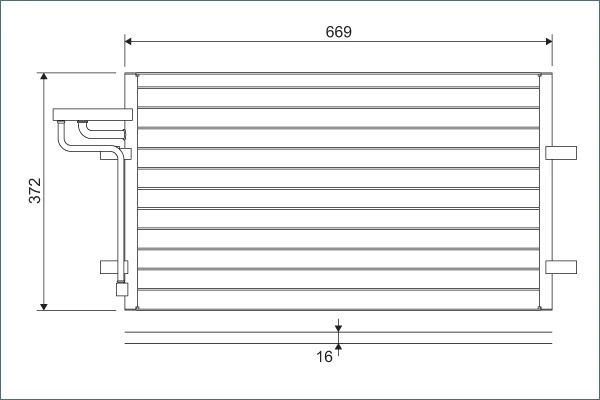 Condenser, air conditioning