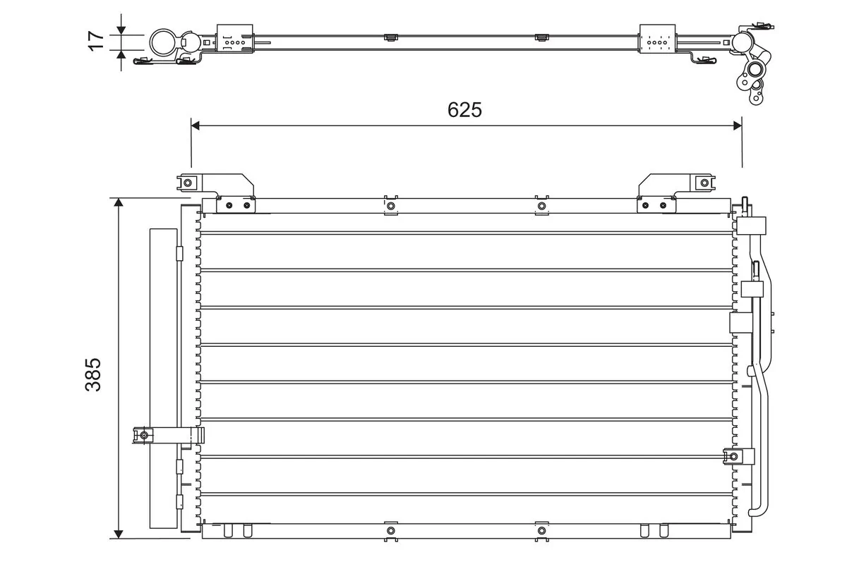Condenser, air conditioning