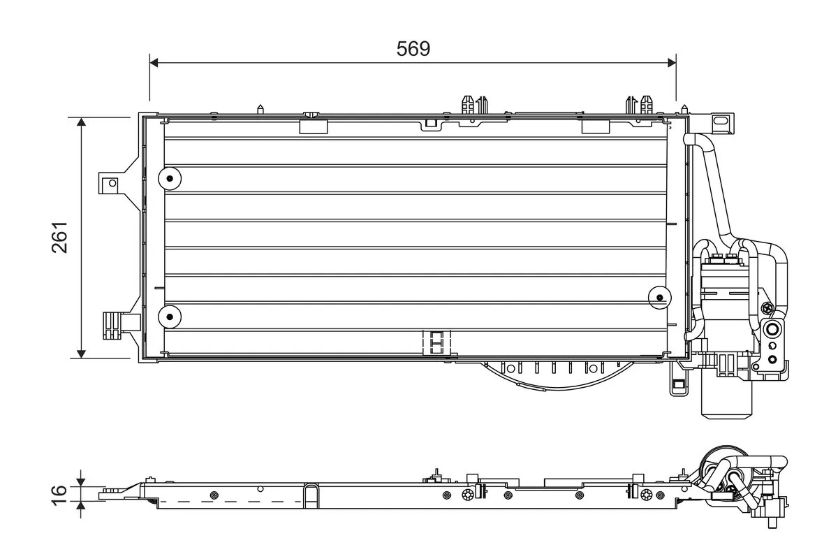 Condenser, air conditioning