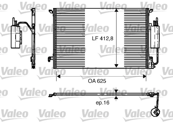 Condenser, air conditioning