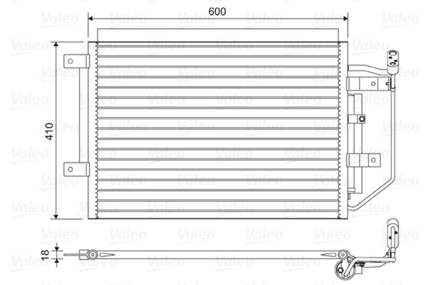 Condenser, air conditioning