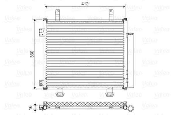 Condenser, air conditioning
