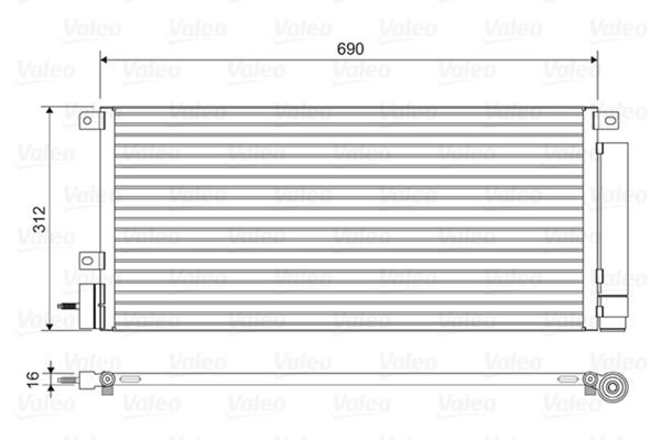 Condenser, air conditioning
