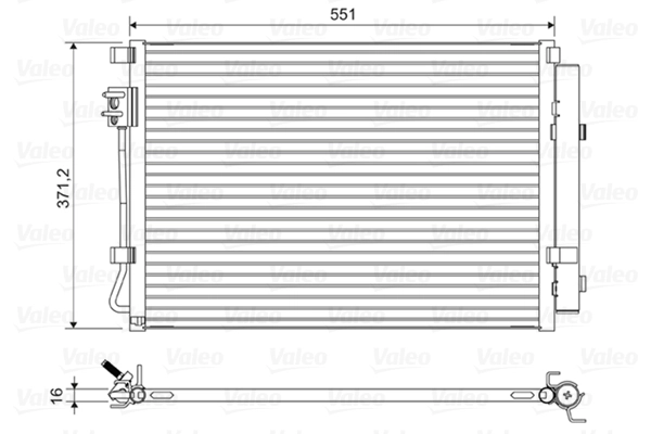 Condenser, air conditioning