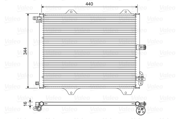 Condenser, air conditioning