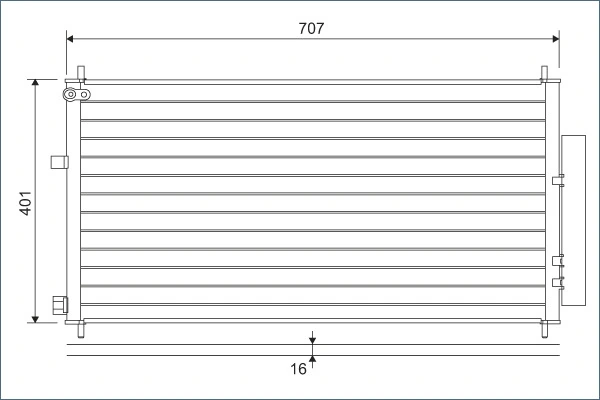 Condenser, air conditioning