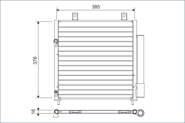 Condenser, air conditioning