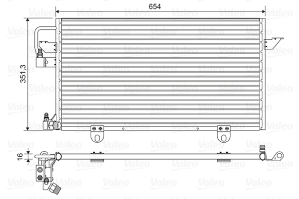 Condenser, air conditioning