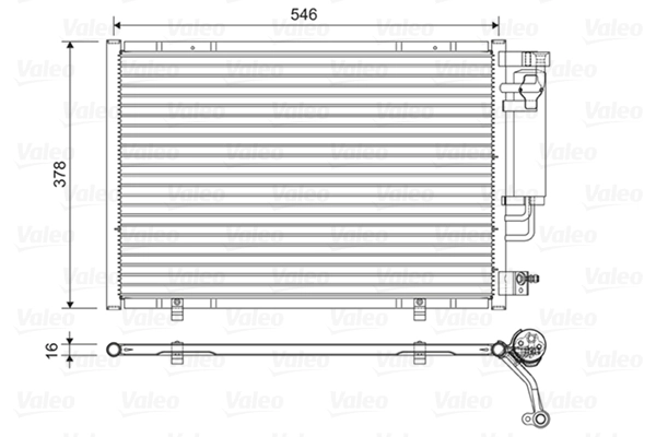 Condenser, air conditioning