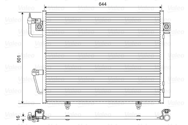 Condenser, air conditioning