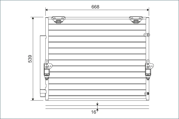 Condenser, air conditioning