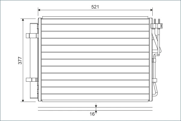 Condenser, air conditioning