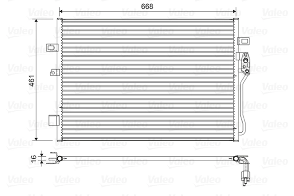 Condenser, air conditioning