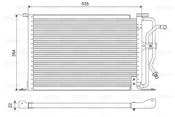 Condenser, air conditioning