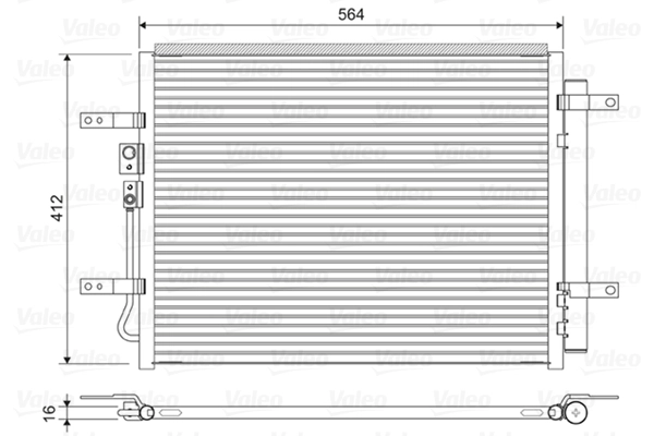 Condenser, air conditioning
