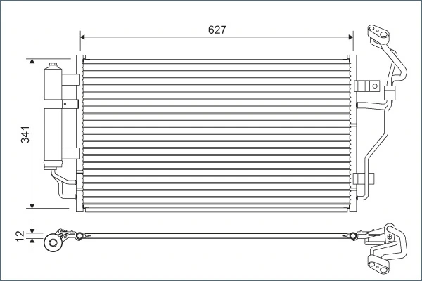 Condenser, air conditioning