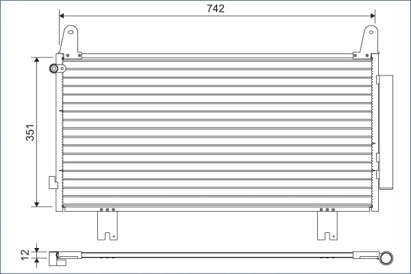 Condenser, air conditioning