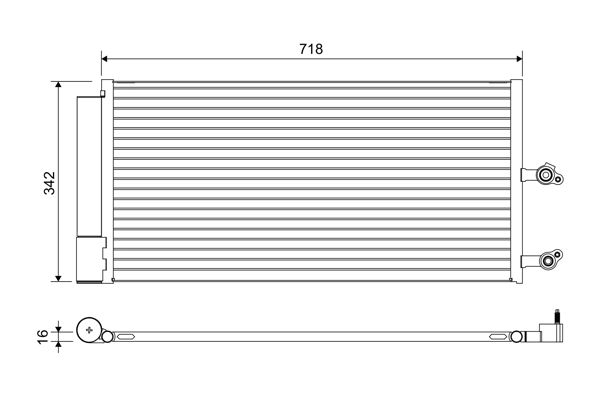Condenser, air conditioning