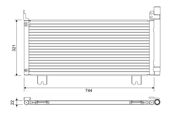 Condenser, air conditioning