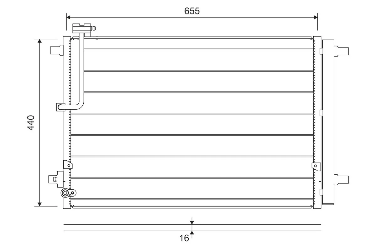 Condenser, air conditioning
