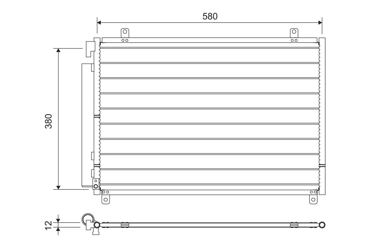 Condenser, air conditioning