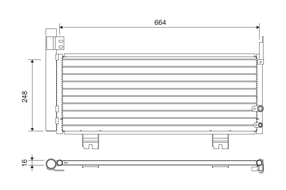 Condenser, air conditioning