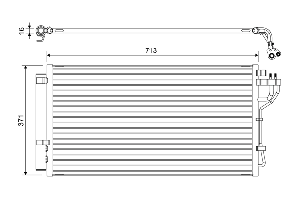 Condenser, air conditioning