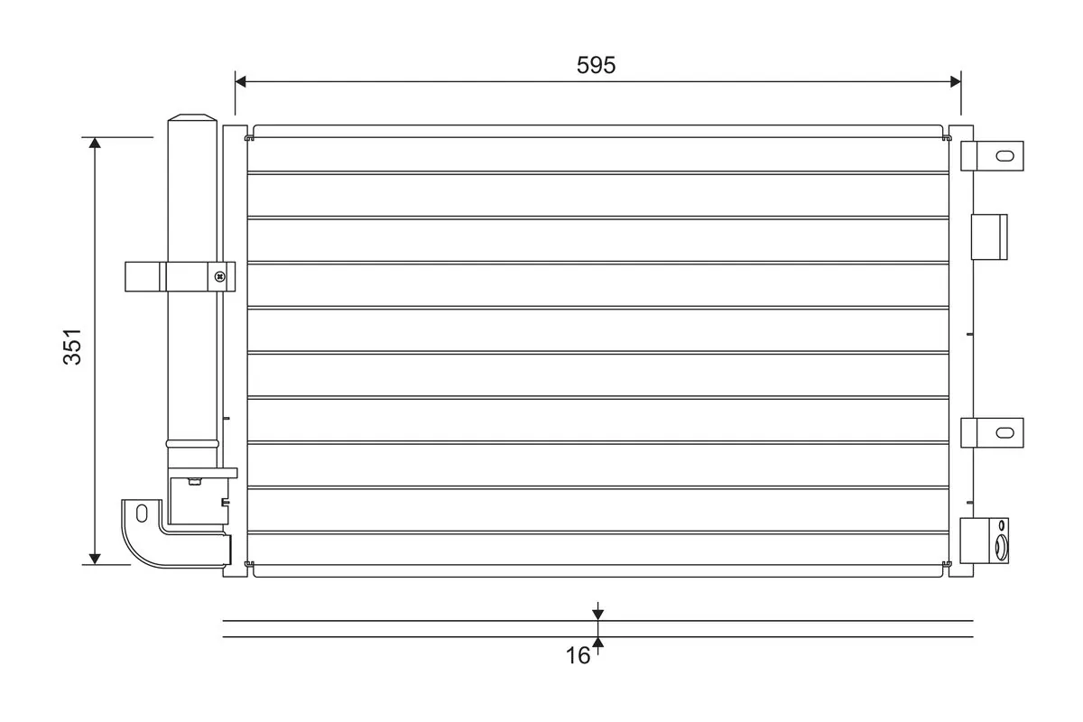 Condenser, air conditioning