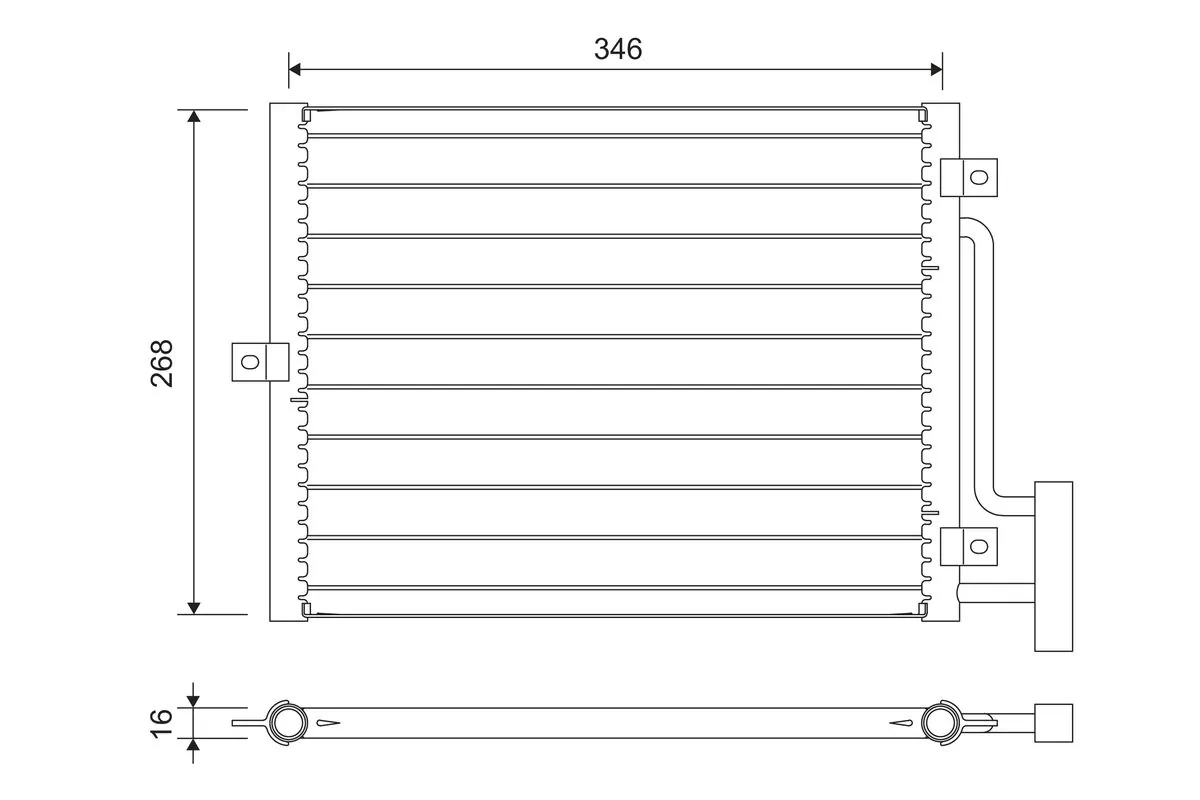 Condenser, air conditioning