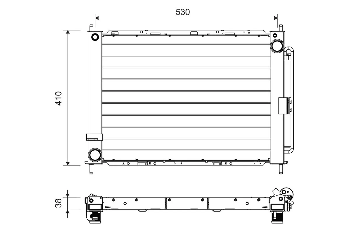 Condenser, air conditioning