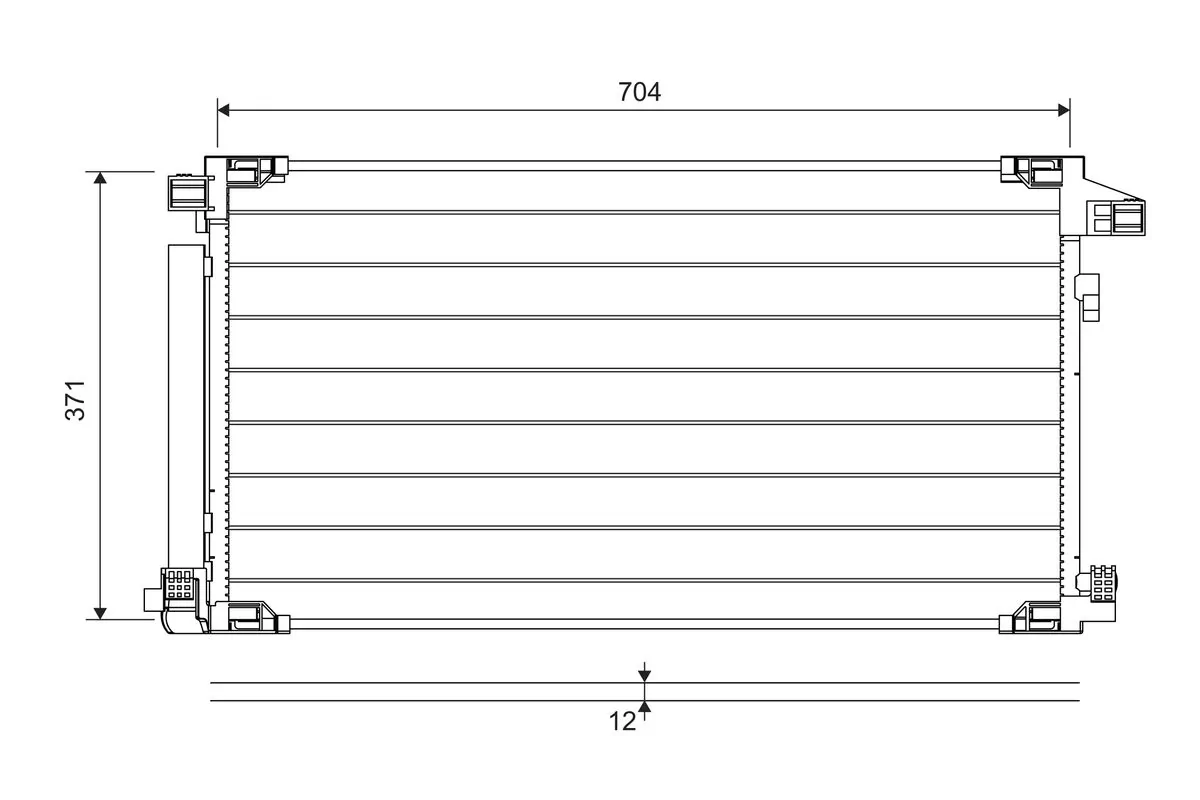 Condenser, air conditioning