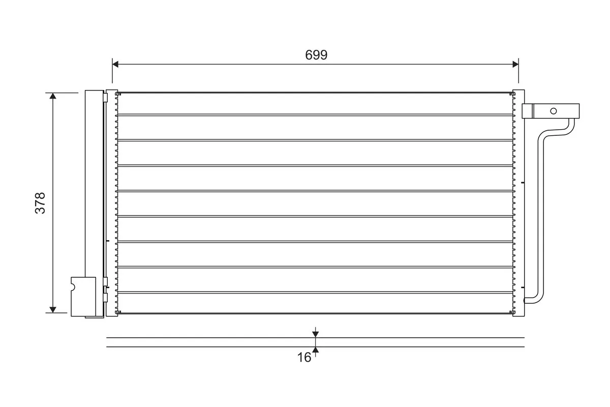 Condenser, air conditioning