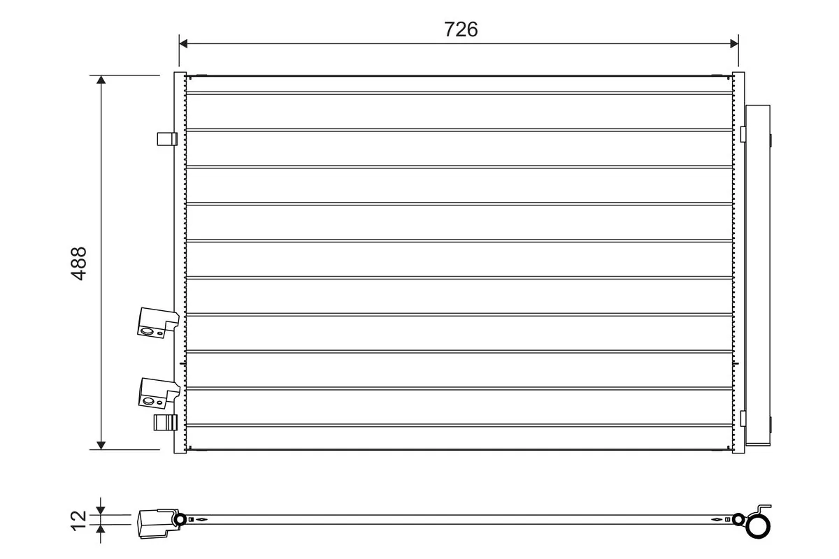 Condenser, air conditioning