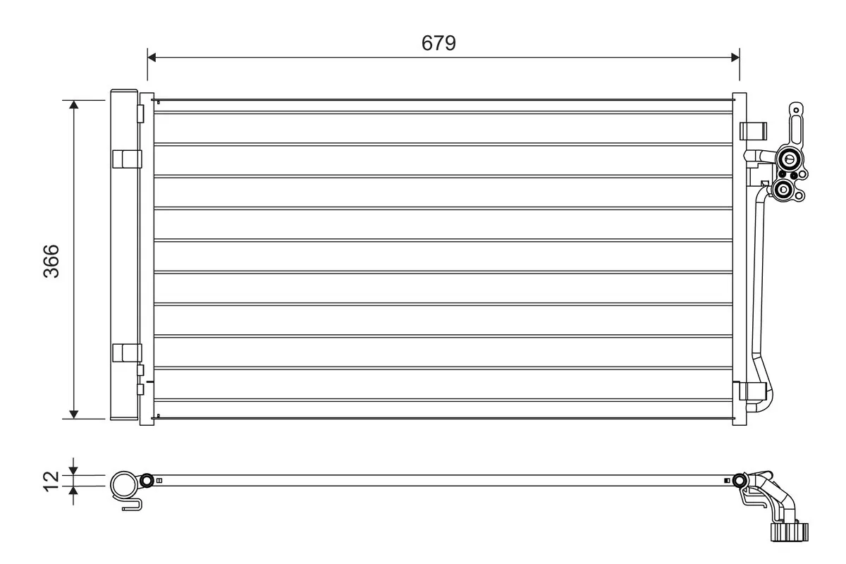 Condenser, air conditioning