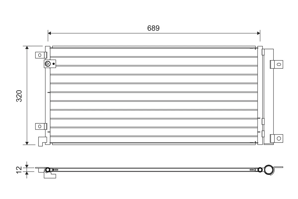 Condenser, air conditioning