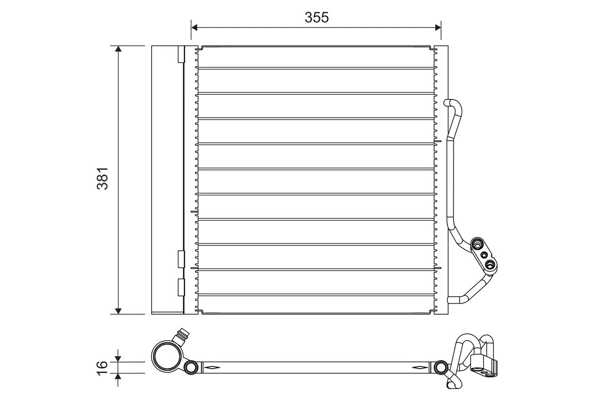 Condenser, air conditioning
