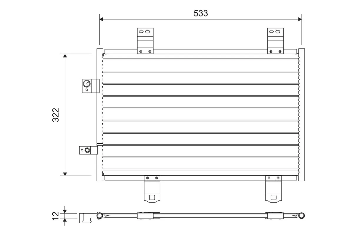 Condenser, air conditioning