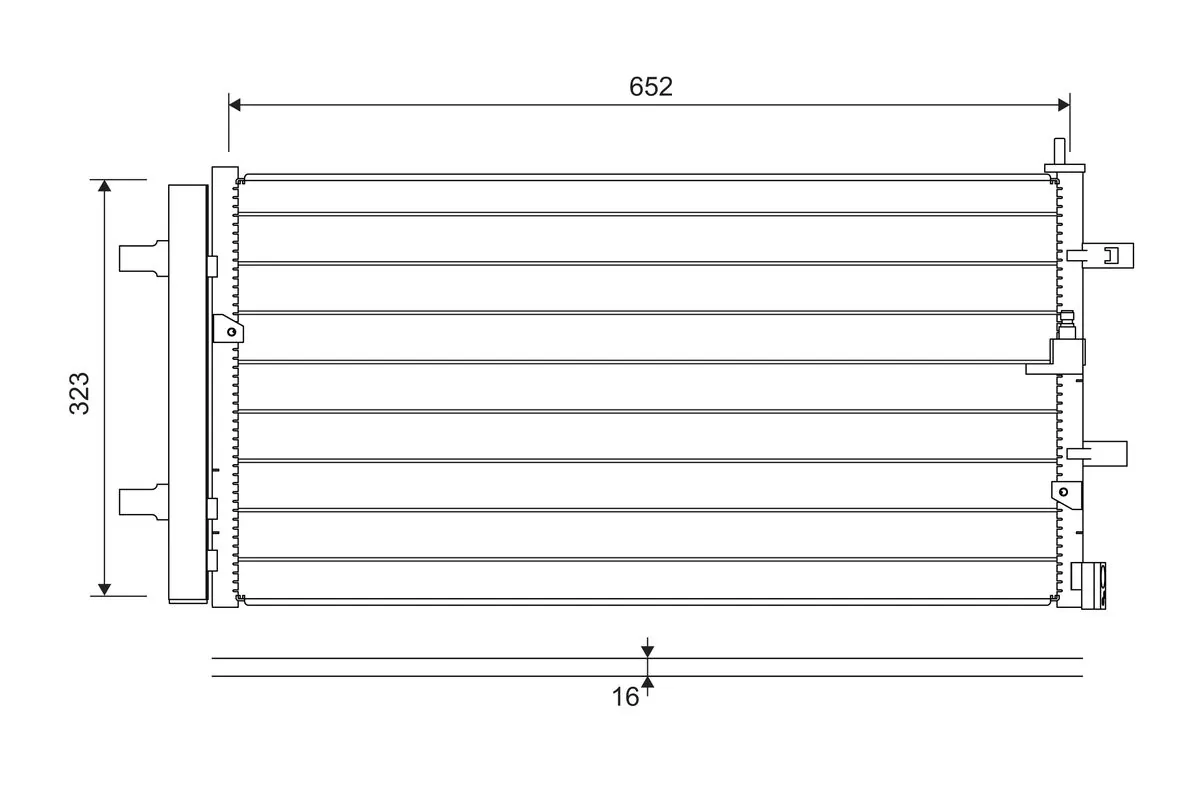 Condenser, air conditioning