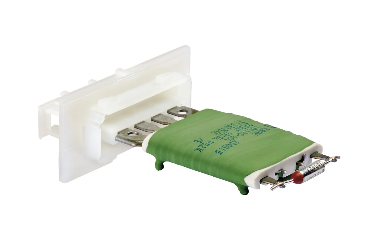 Resistor, interior blower