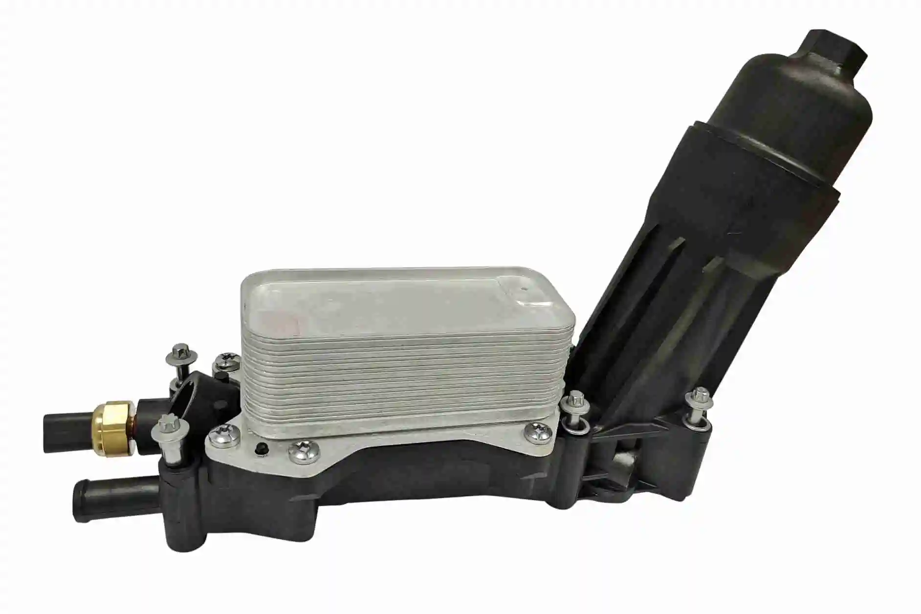 Oil filter module