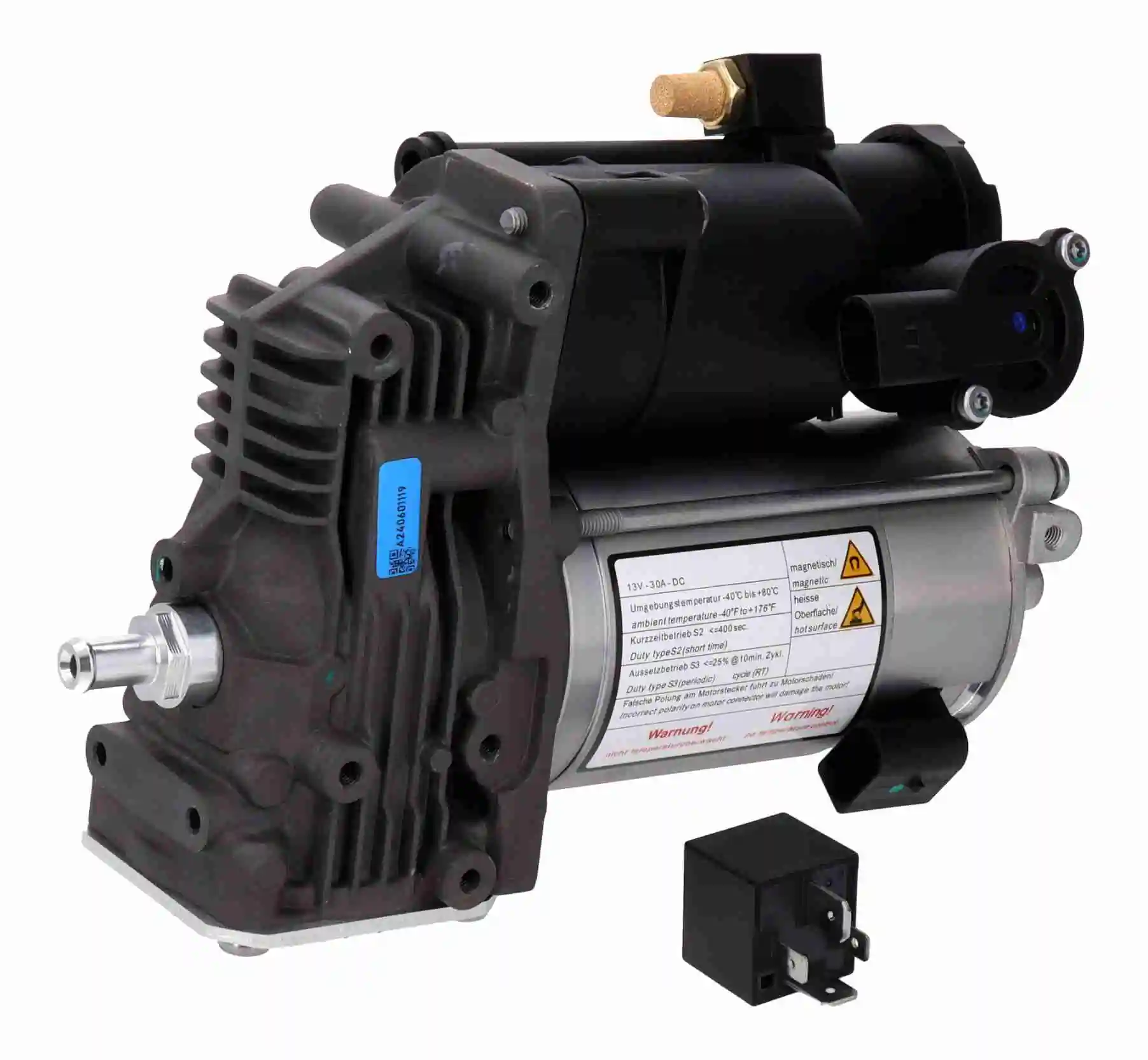 Compressor, compressed-air system