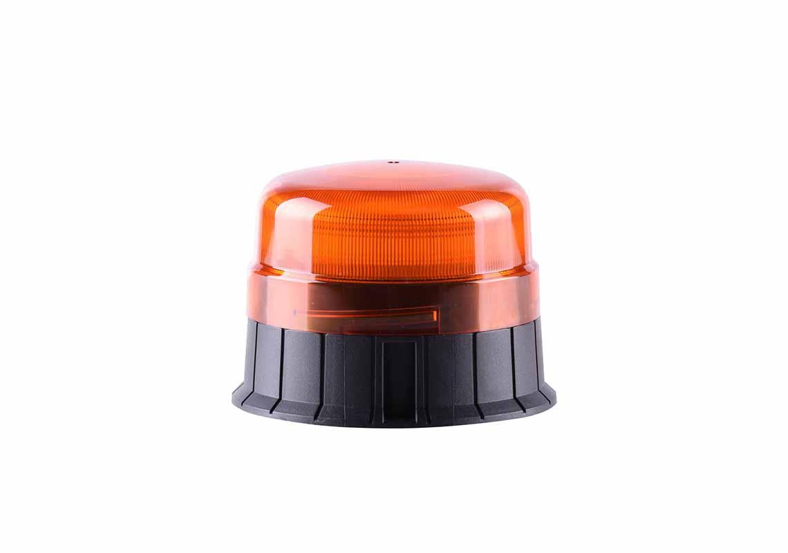LED warning light 12/24V , 19W , 3 screw fixing d=142 , h= 103 mm
